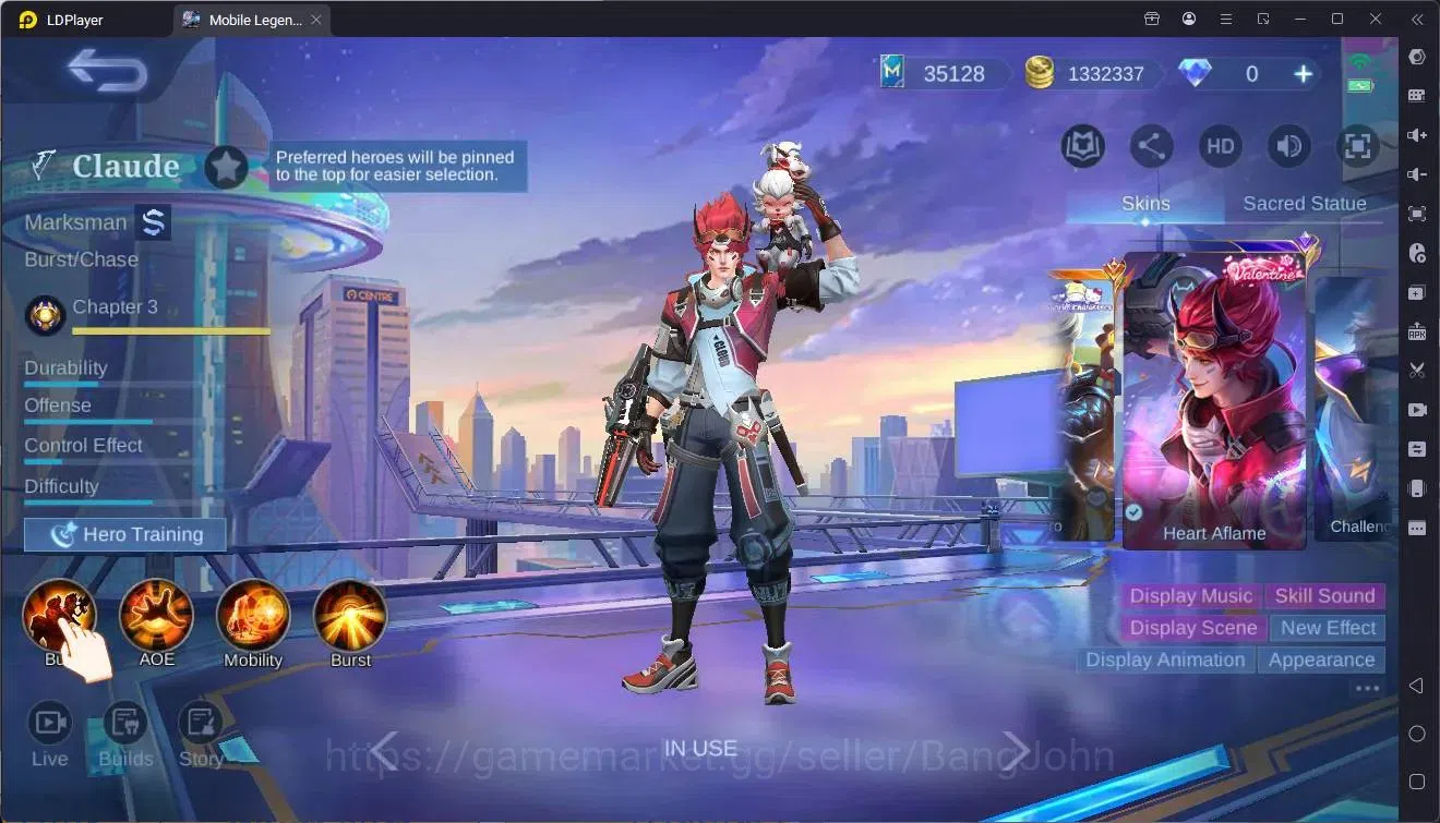Mobile Legends: Bang Bang Accounts Global|Hero 132|Skin 309|Renowned|KOF Karina|Soul  image 19