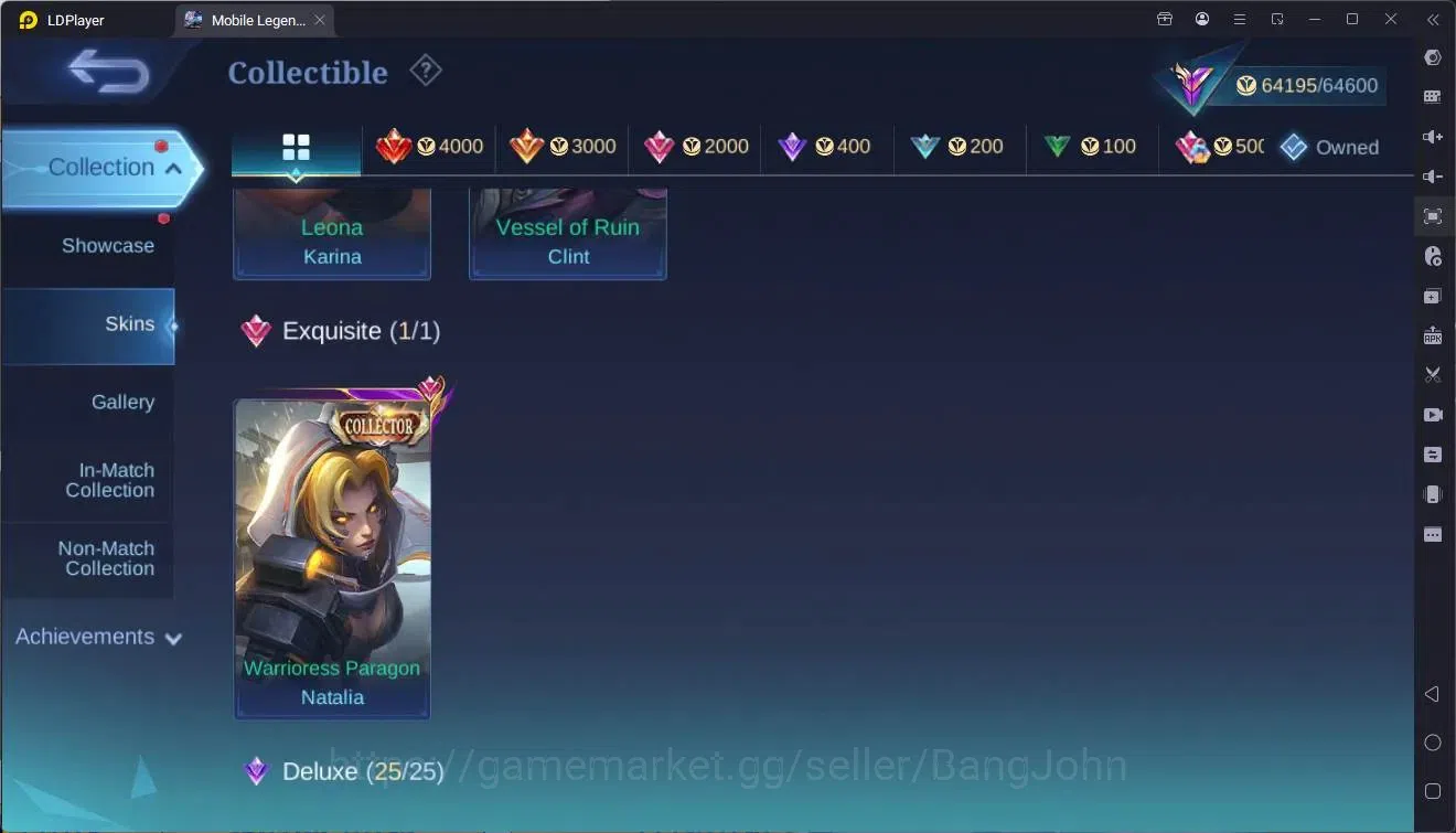 Mobile Legends: Bang Bang Accounts Global|Hero 132|Skin 309|Renowned|KOF Karina|Soul  image 8