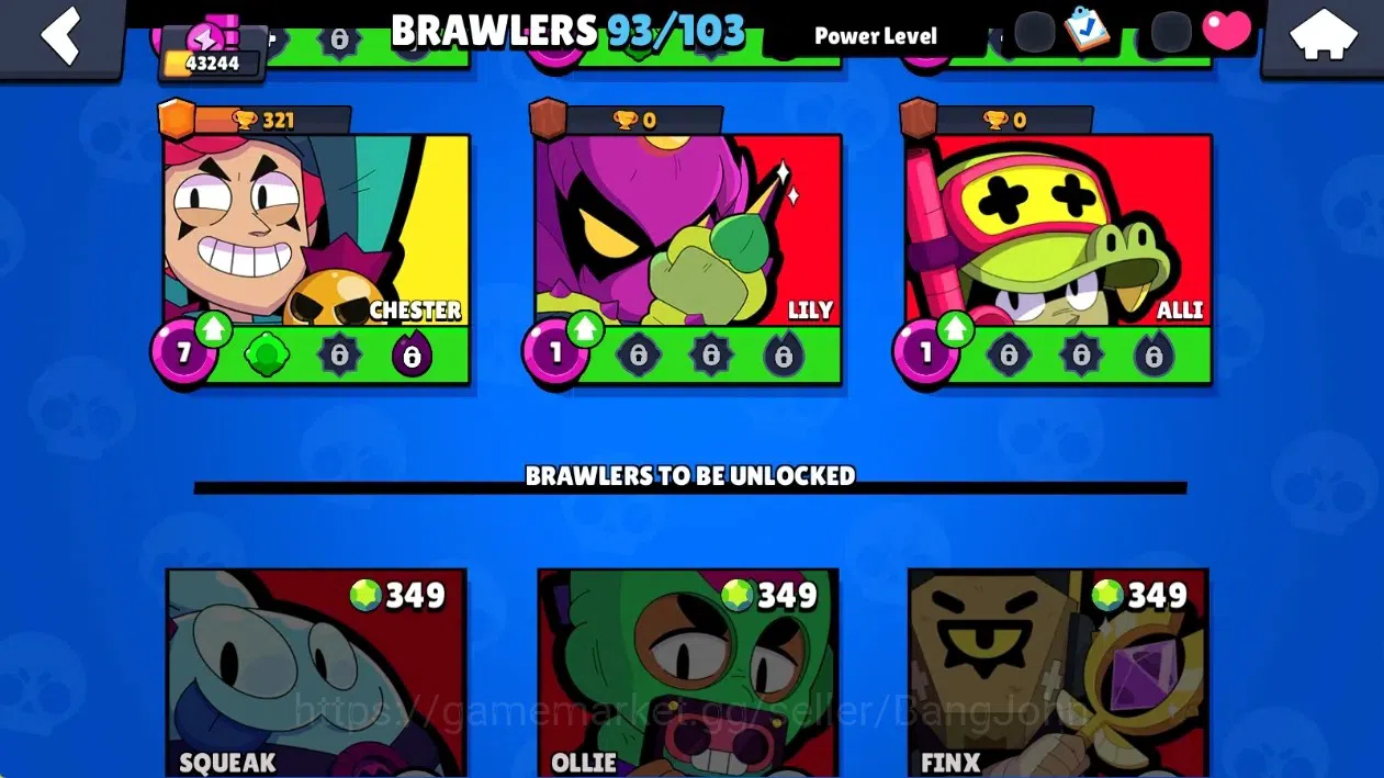 Brawl Stars Accounts Global|43244 Thropy|93 Brawlers-25 Max Lvl|24 Hype image 20