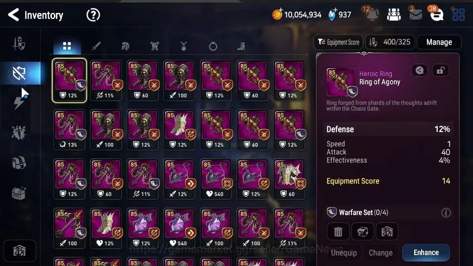 Epic Seven Accounts High-End GLOBAL|UnVerif|11 ML(Salome,LOTScales,RoLight,Zio,SE Celine,Etc)+Rinak[SPD,Setsuka,TA Coli,AS 20
