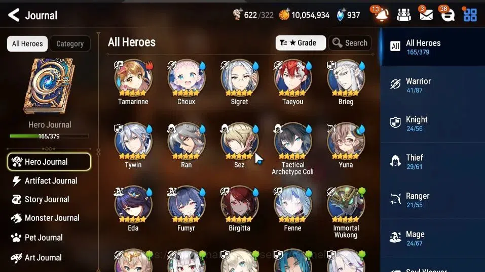 Epic Seven Accounts High-End GLOBAL|UnVerif|11 ML(Salome,LOTScales,RoLight,Zio,SE Celine,Etc)+Rinak[SPD,Setsuka,TA Coli,AS 6