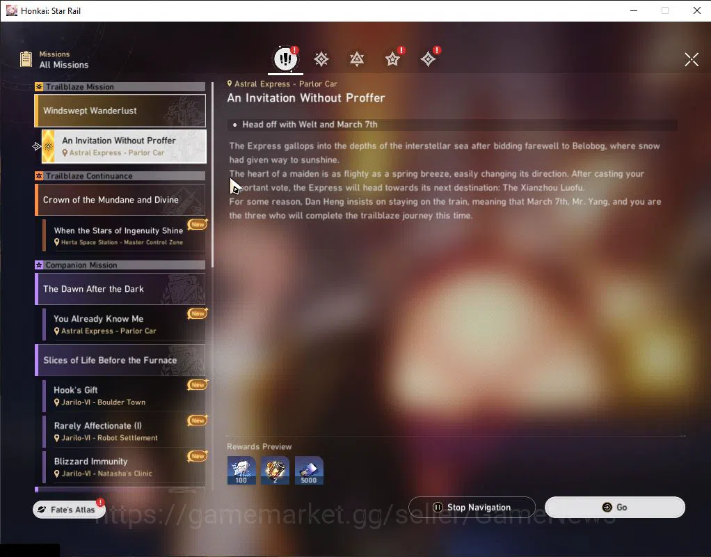 Honkai Star Rail Accounts Asia|TL 28|1 Golden Companion|2 Limited|Silver Wol image 4