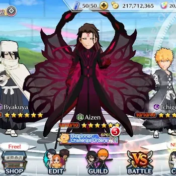 Bleach: Brave Souls Accounts High-End Global | 95K BP + 20K Orb + 217M Coins | Aizen,Ichigo,Byakuya(all 10/10/10)|Fresh ALL