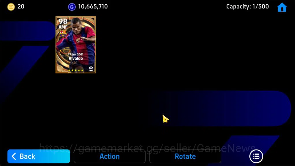 eFootball Accounts Mobile|[BigTime Rivaldo]Neymar,Desire Doue[BlitzCu image 4