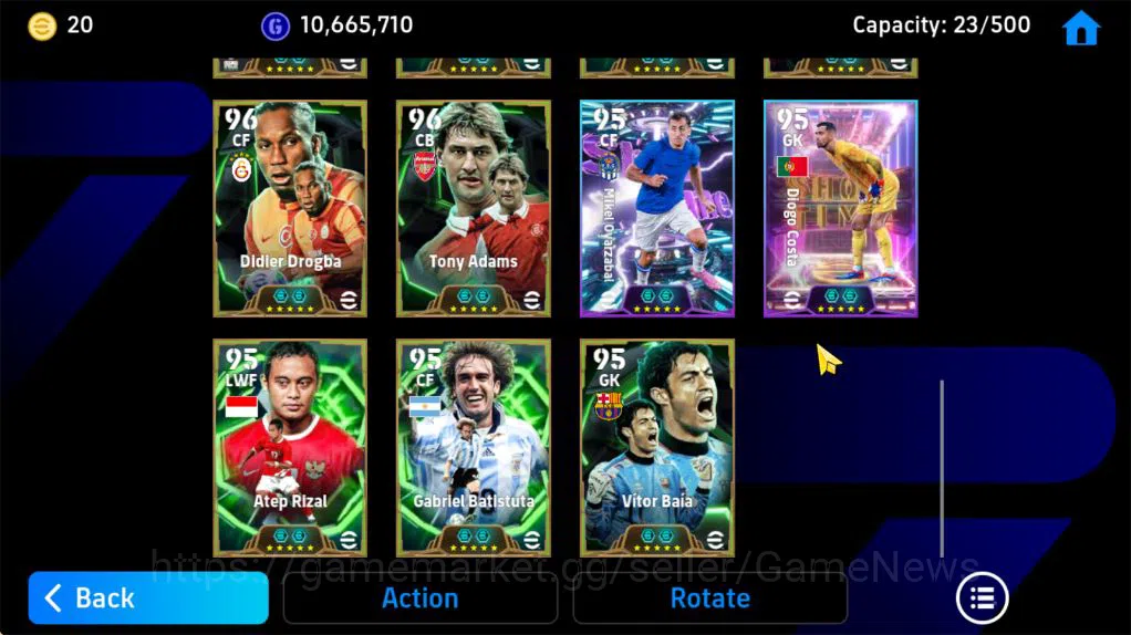 eFootball Accounts Mobile|[BigTime Rivaldo]Neymar,Desire Doue[BlitzCu image 7