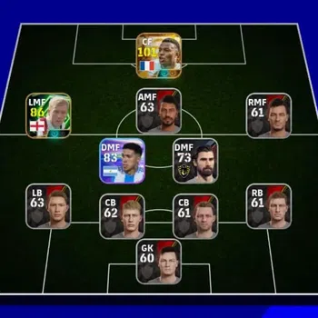 eFootball Accounts Meta Player Mobile|PW 2099|Bigtime Mbappé, Epic Scholes|Konami ID|Check SS(EFB755Z)