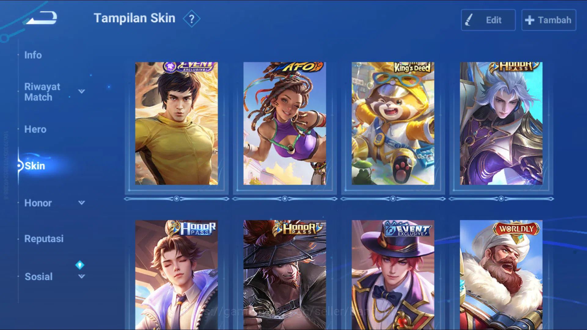 Honor of Kings Accounts [GLOBAL] 112 Heroes & 95 Skins | KIC Luna, Saint D image 4