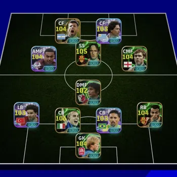eFootball Accounts Legends & Iconic Players EFOOTBALL 2026 | SHOWTIME M ROGERS,S NAKATA,D NUNEZ,TOTTI,P SCHOLES,F
