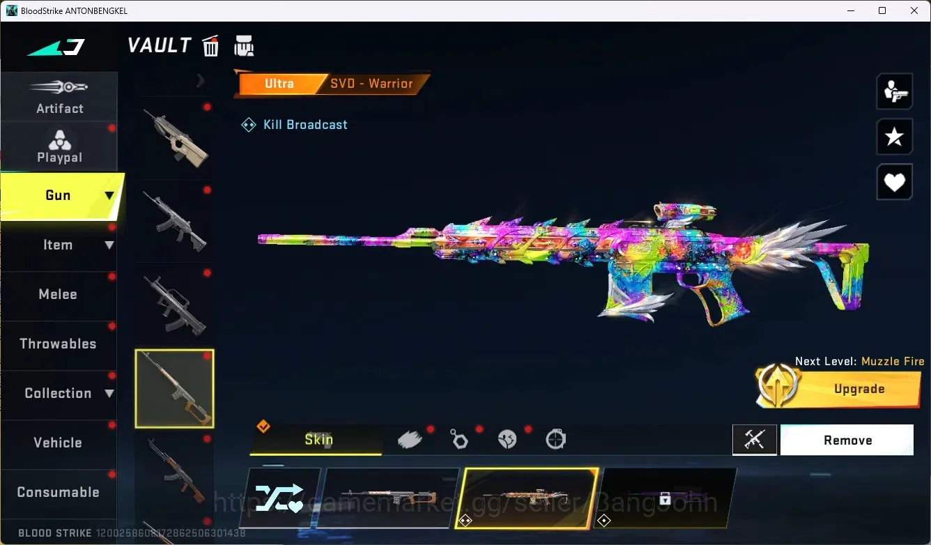 Blood Strike Accounts ASIA |1 Eternal: Desert Eagle-Scorpius|3 Collab Gu image 14