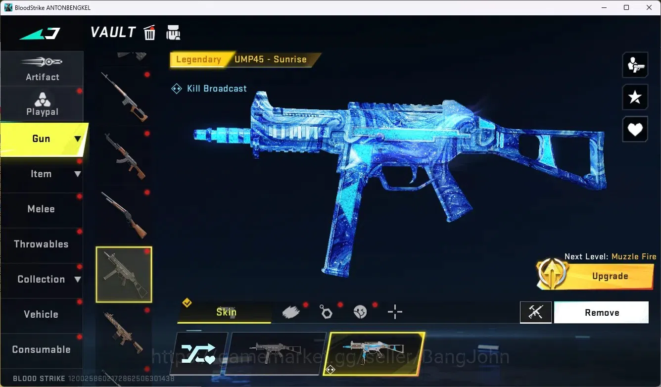 Blood Strike Accounts ASIA |1 Eternal: Desert Eagle-Scorpius|3 Collab Gu image 15