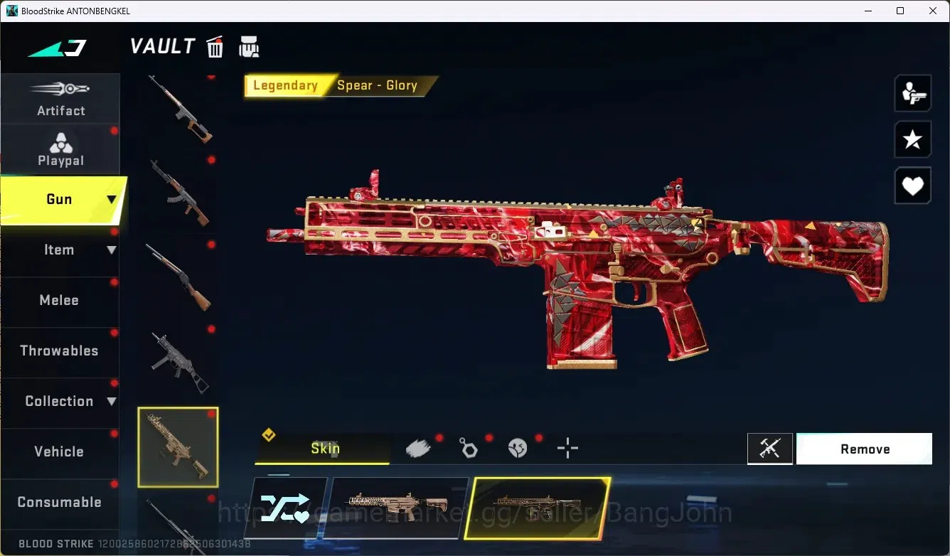 Blood Strike Accounts ASIA |1 Eternal: Desert Eagle-Scorpius|3 Collab Gu image 16