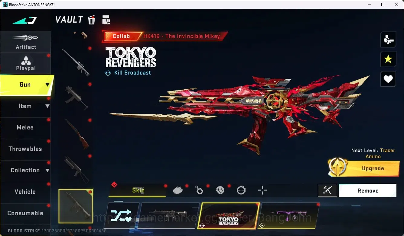 Blood Strike Accounts ASIA |1 Eternal: Desert Eagle-Scorpius|3 Collab Gu image 17