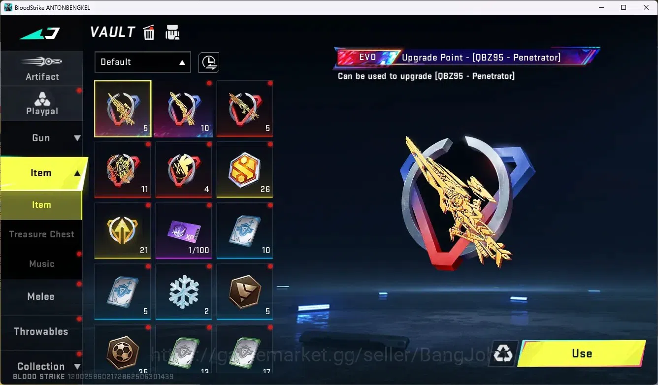 Blood Strike Accounts ASIA |1 Eternal: Desert Eagle-Scorpius|3 Collab Gu image 19