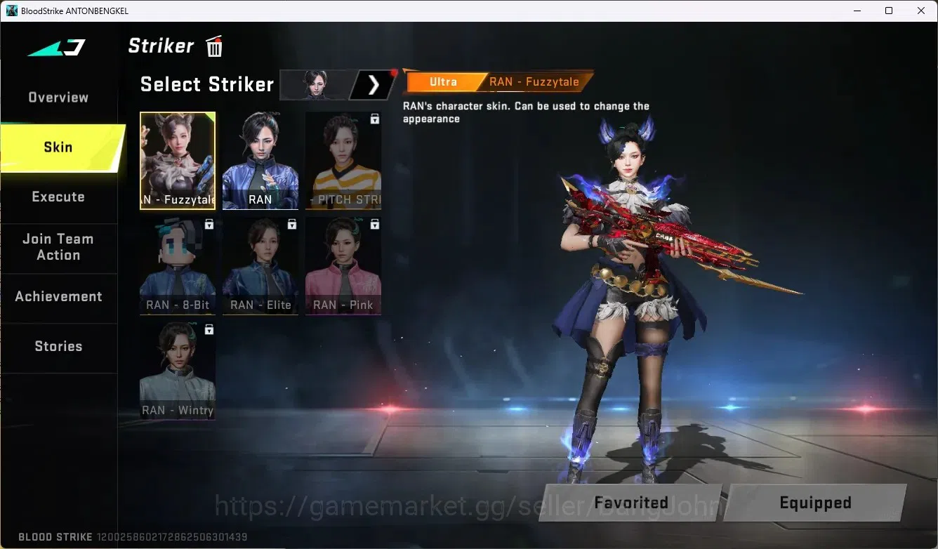 Blood Strike Accounts ASIA |1 Eternal: Desert Eagle-Scorpius|3 Collab Gu image 20