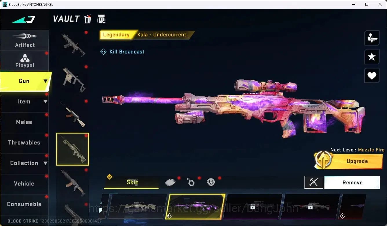 Blood Strike Accounts ASIA |1 Eternal: Desert Eagle-Scorpius|3 Collab Gu image 4