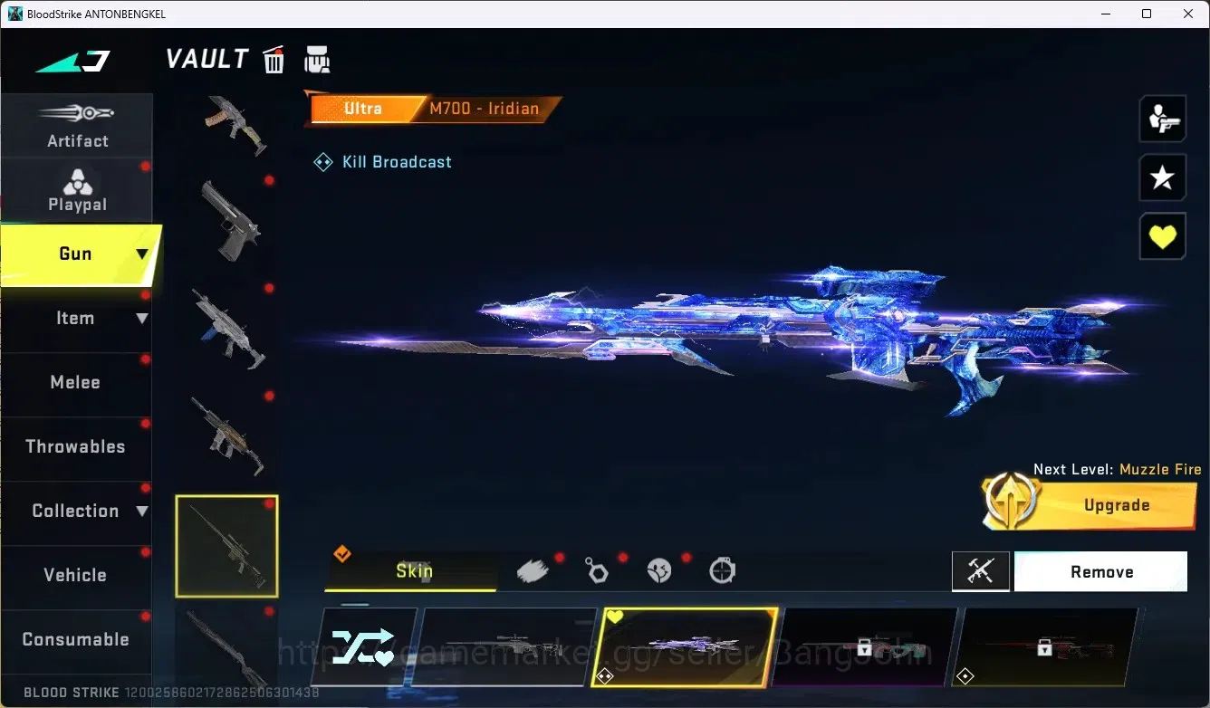 Blood Strike Accounts ASIA |1 Eternal: Desert Eagle-Scorpius|3 Collab Gu image 6