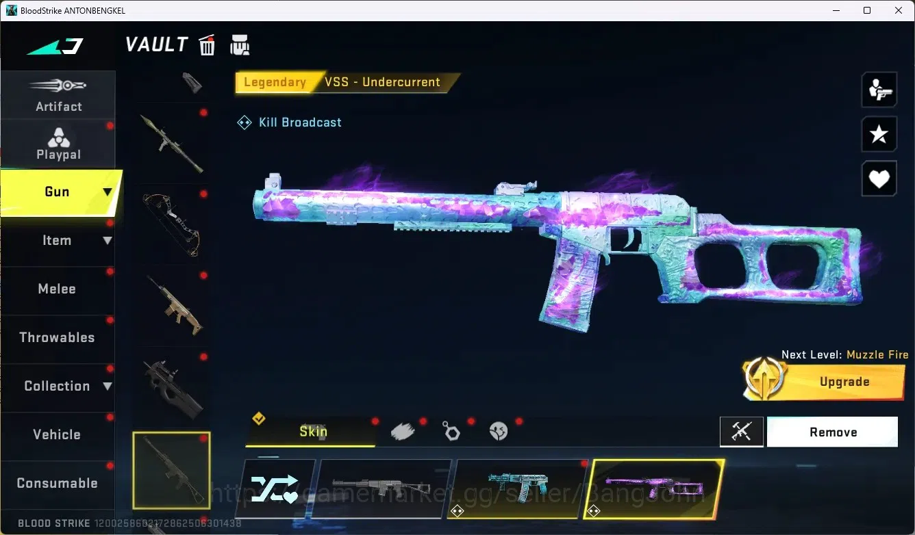 Blood Strike Accounts ASIA |1 Eternal: Desert Eagle-Scorpius|3 Collab Gu image 8
