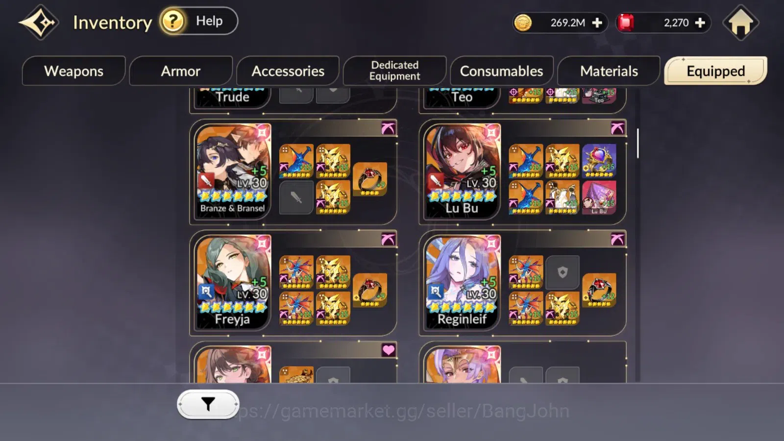 Seven Knights Re:Birth Accounts Global|4EX7(FaiTC2,JuriTC1,Rosie,Gelidus)27TC6(Kyl image 10