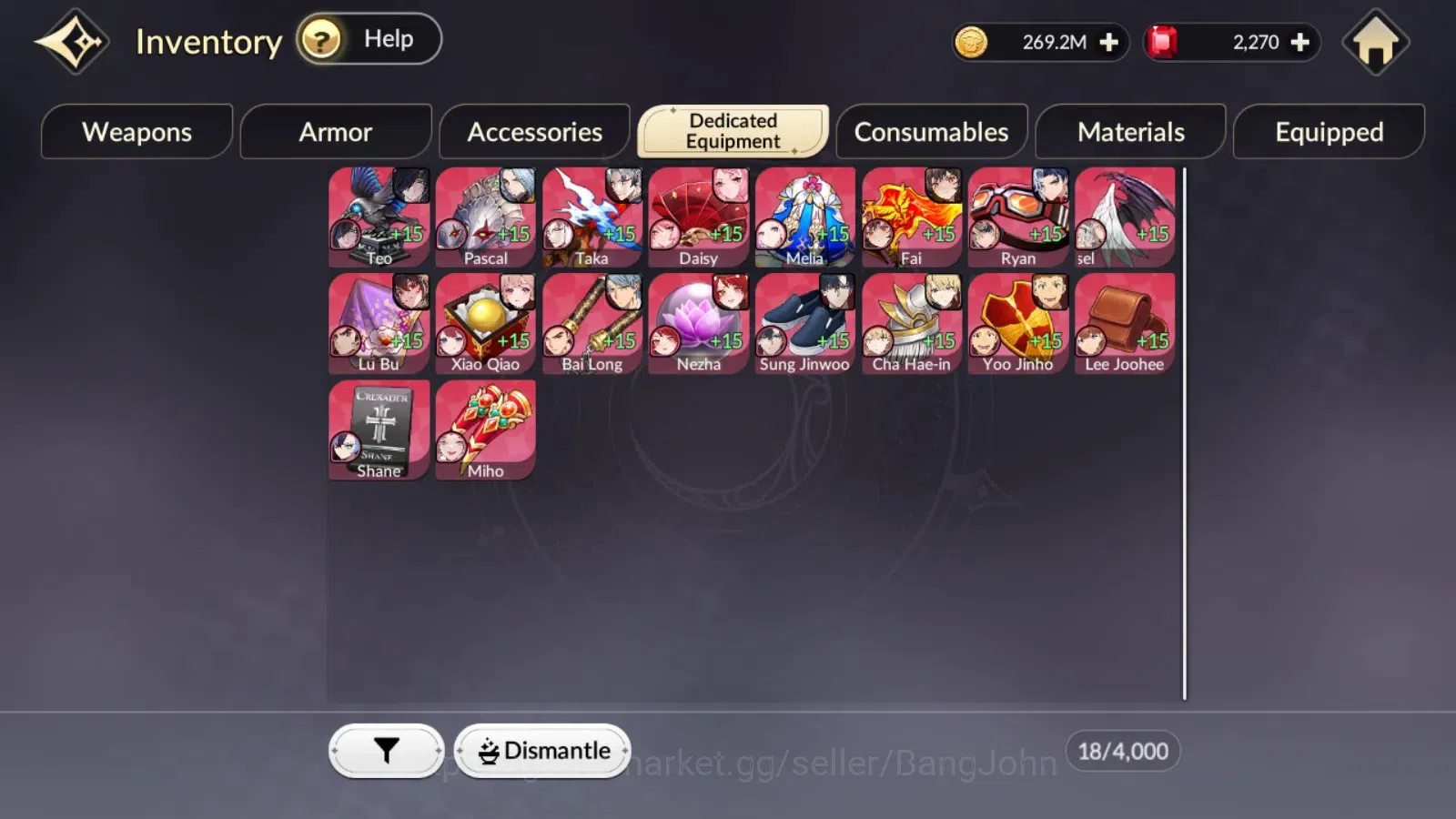 Seven Knights Re:Birth Accounts Global|4EX7(FaiTC2,JuriTC1,Rosie,Gelidus)27TC6(Kyl image 7
