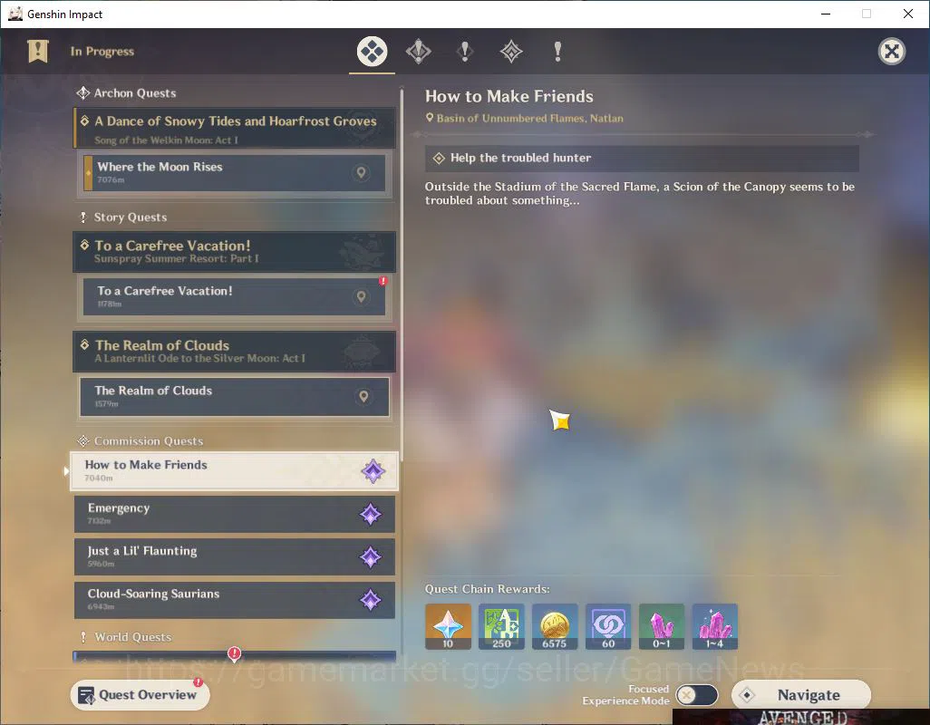 Genshin Impact Accounts Mid Game ASIA|AR 58|12 13