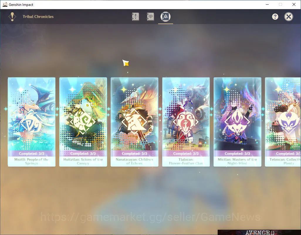 Genshin Impact Accounts Mid Game ASIA|AR 58|12 16