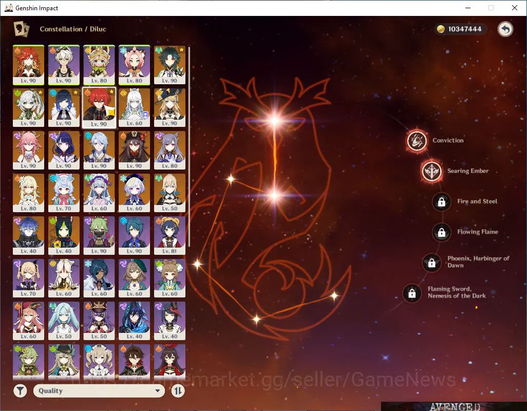 Genshin Impact Accounts Mid Game ASIA|AR 58|12 3