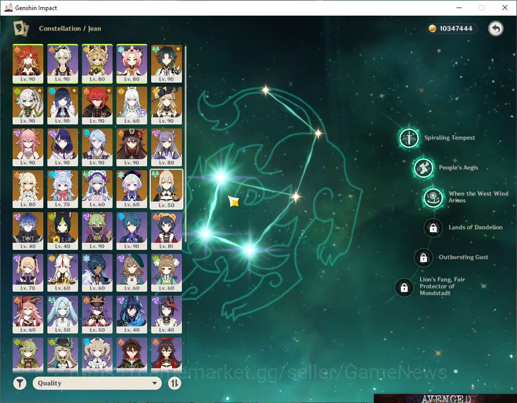 Genshin Impact Accounts Mid Game ASIA|AR 58|12 5