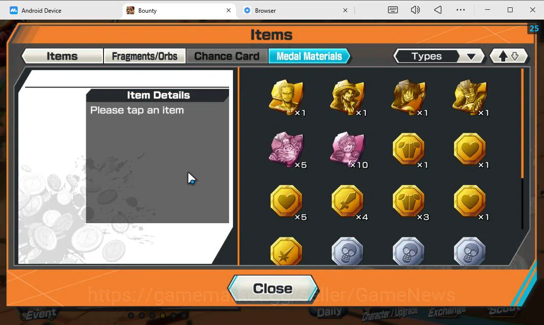 One Piece Bounty Rush Accounts Global/Android| 3 META EX | Onigashima Roronoa Zor image 2