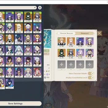 Genshin Impact Accounts Reroll ASIA|AR 55|4Limit+2(*5weapon)|Nefer,Lauma,Varka,Nicolle|SelectorON|MC Female|TakeMail(GI2128Z)