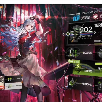 Arknights Accounts High-End Global|Lv 71|166 OP+20 Outfit|6 Limited|Kal'tsit Alter P3,Wis'Adel,Chongyue,Sakiko