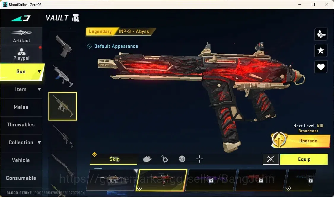 Blood Strike Accounts Collab Skin ASIA | 1 ULTRA STRIKER: ZERO-Nullifier|3 LEGENDARY GUN|1 ULTRA Collection|Check SS BS1962B 3
