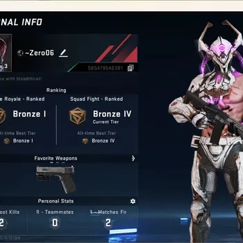 Blood Strike Accounts Collab Skin ASIA | 1 ULTRA STRIKER: ZERO-Nullifier|3 LEGENDARY GUN|1 ULTRA Collection|Check SS BS1962B