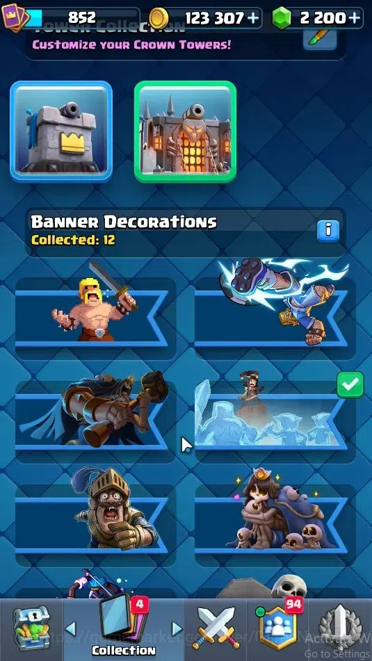 Clash Royale Accounts High-End Lv 852|KTL 12|Trophy 5487|Card 100/121|2 Hero,4 EVO 10 Legendary 31 Epic 30 Rare 29 Common|4 10