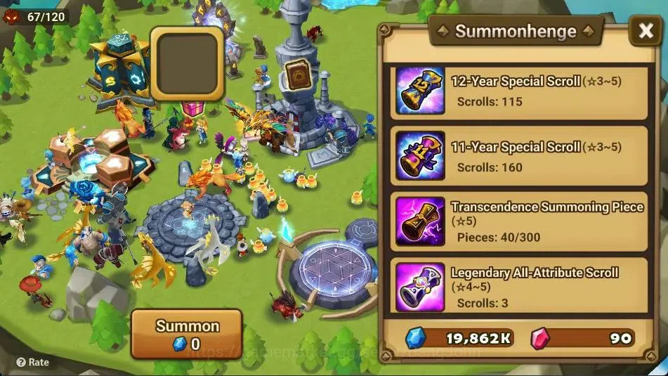 Summoners War: Sky Arena Accounts GLOBAL | NB 5 TESHAR,Starter Gacha 115 12Y+160 11Y image 3