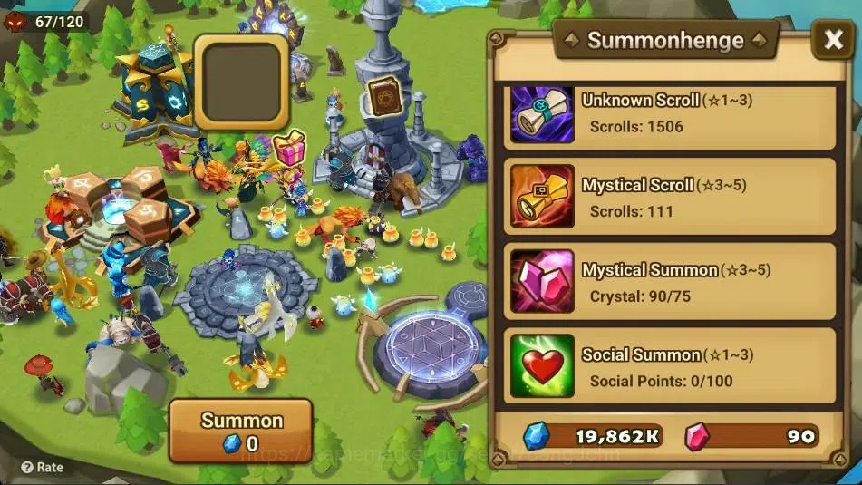 Summoners War: Sky Arena Accounts GLOBAL | NB 5 TESHAR,Starter Gacha 115 12Y+160 11Y image 5
