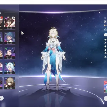 Honkai Star Rail Accounts Starter Asia|TL 30|3 Limited| Evanescia,Pearl,Archer +1 STD Char (Himeko)|Female MC|The Xianzhou