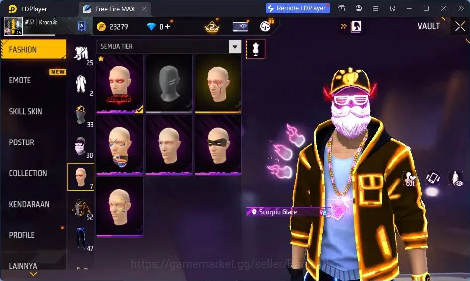 Free Fire Accounts Indonesia | Vault 52| SG Sterling| SG M1014-SCORPI image 20
