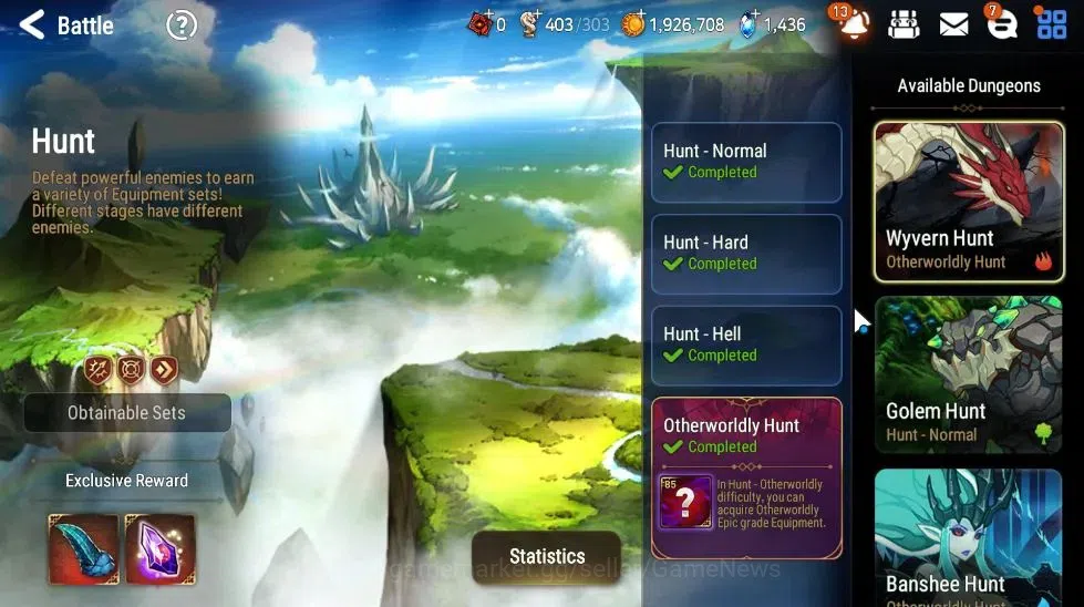 Epic Seven Accounts GLOBAL Unverif|NewEra|9ML(LOT Scales,EIlynav,Zio,L image 17