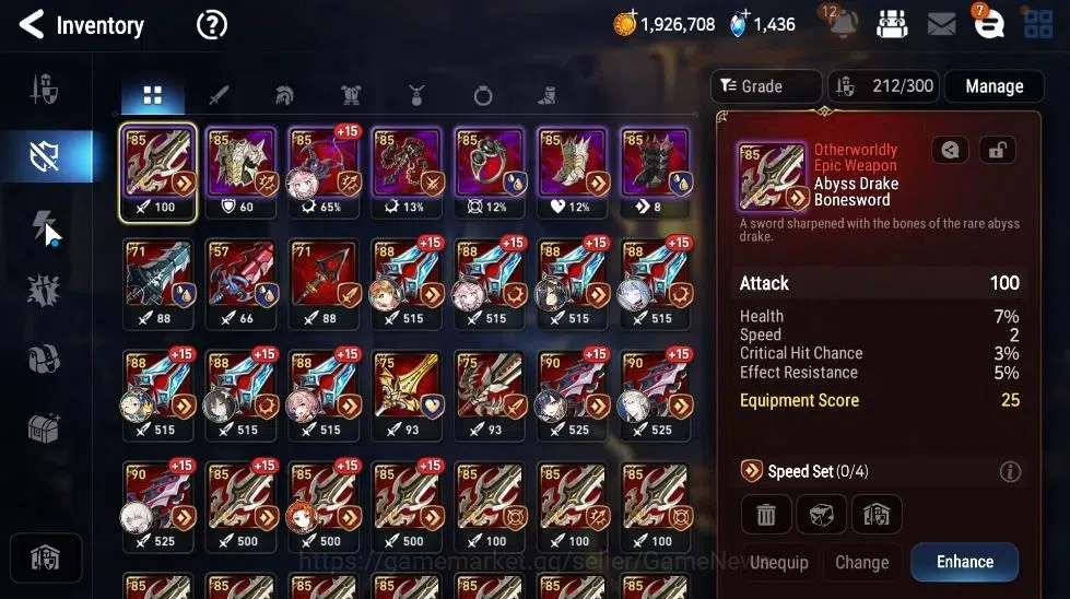 Epic Seven Accounts GLOBAL Unverif|NewEra|9ML(LOT Scales,EIlynav,Zio,L image 20