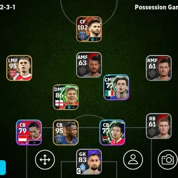eFootball Legends & Iconic Players Mobile|PW 2248|K.Kvaratskhella BigT,Steven Gerrard image 1
