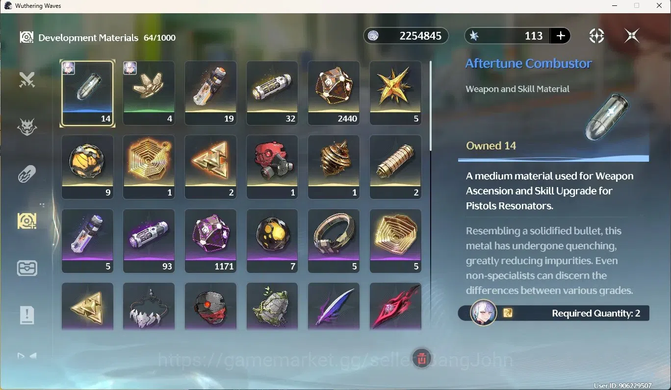 Wuthering Waves Accounts SEA|UL 53|Rank 6|3 Char Limited [(Phrolova,LucyRC3 image 14