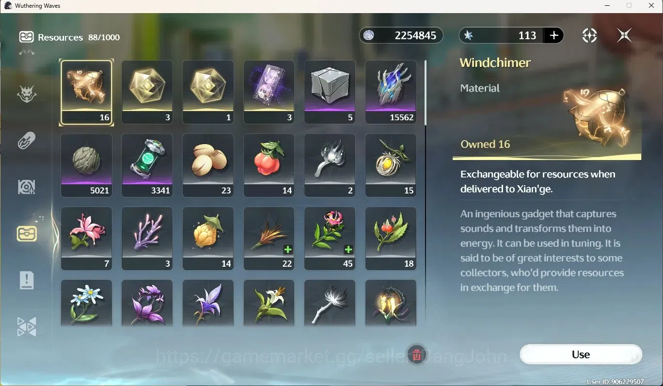 Wuthering Waves Accounts SEA|UL 53|Rank 6|3 Char Limited [(Phrolova,LucyRC3 image 15