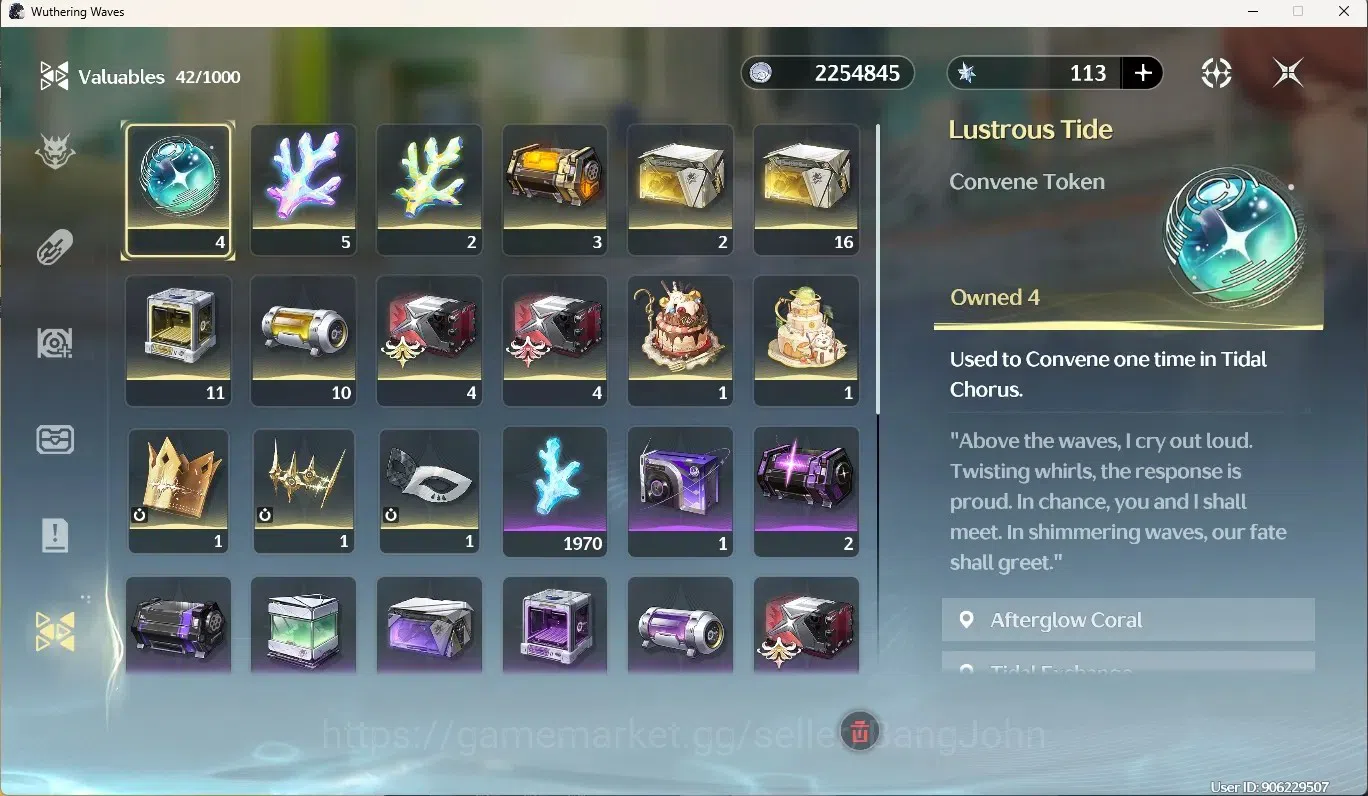Wuthering Waves Accounts SEA|UL 53|Rank 6|3 Char Limited [(Phrolova,LucyRC3 image 17