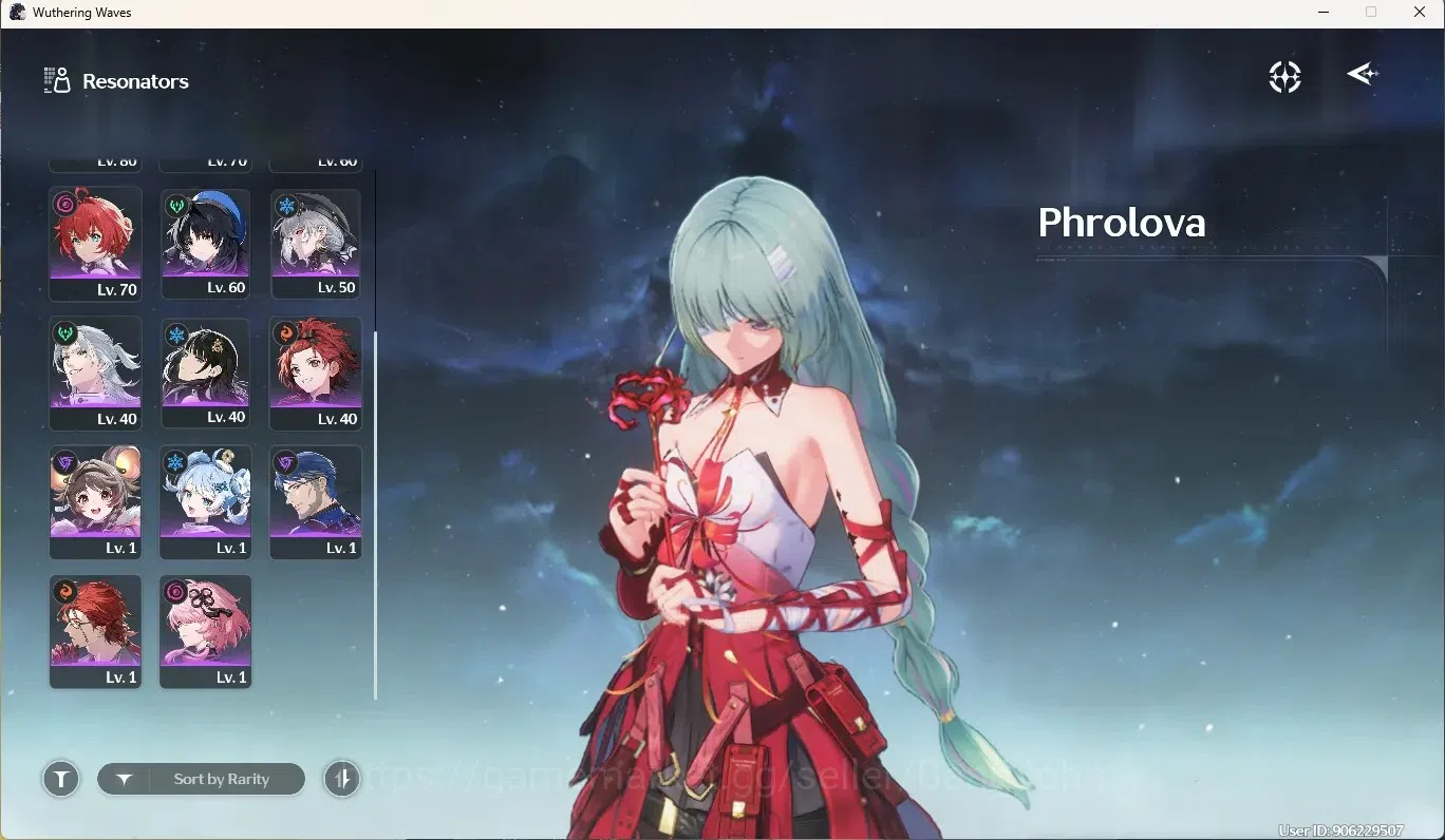 Wuthering Waves Accounts SEA|UL 53|Rank 6|3 Char Limited [(Phrolova,LucyRC3 image 3