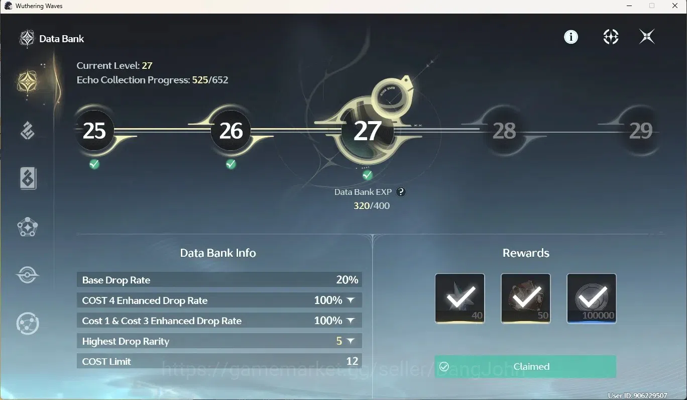 Wuthering Waves Accounts SEA|UL 53|Rank 6|3 Char Limited [(Phrolova,LucyRC3 image 9