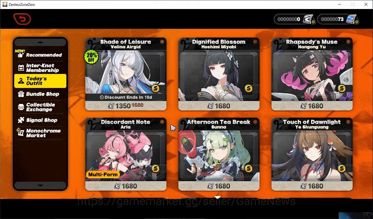 Zenless Zone Zero Accounts Starter ASIA|IK 33|S1 CH1|2 Limited (Lucia, Zhao)+3 STD[Lycaon,Grace,Soldier11]|2 S Bgbo|MC 16