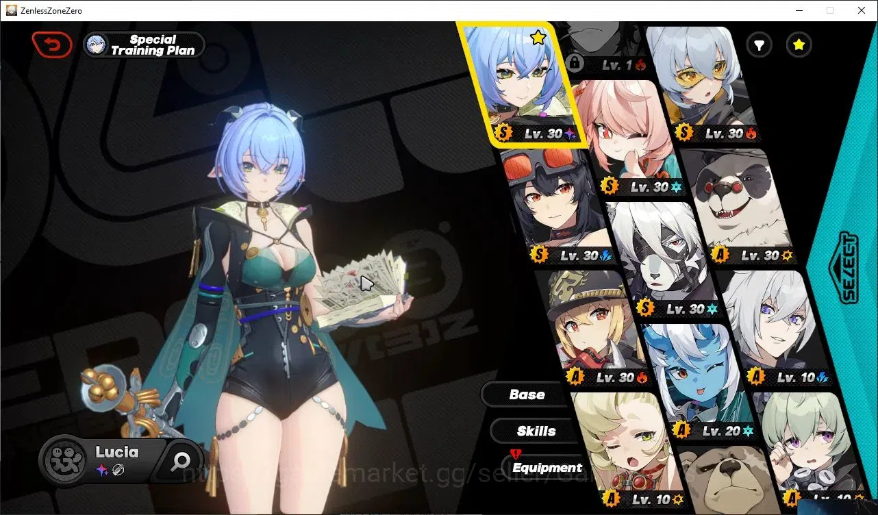 Zenless Zone Zero Accounts Starter ASIA|IK 33|S1 CH1|2 Limited (Lucia, Zhao)+3 STD[Lycaon,Grace,Soldier11]|2 S Bgbo|MC 5