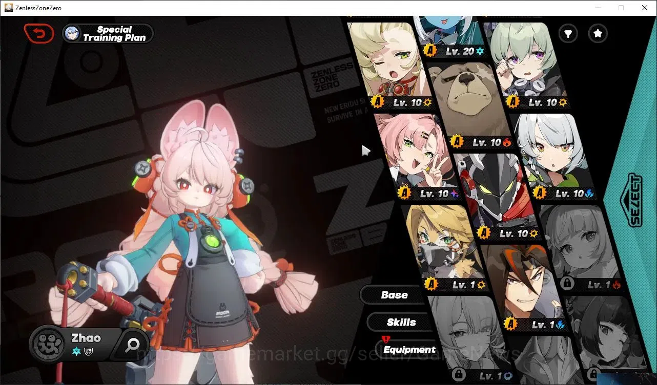 Zenless Zone Zero Accounts Starter ASIA|IK 33|S1 CH1|2 Limited (Lucia, Zhao)+3 STD[Lycaon,Grace,Soldier11]|2 S Bgbo|MC 6