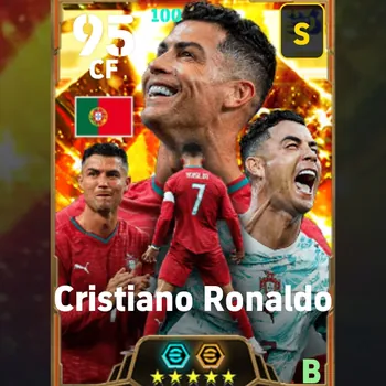 eFootball Accounts Starter Big time Cristiano Ronaldo world cup | random players | support android & ios