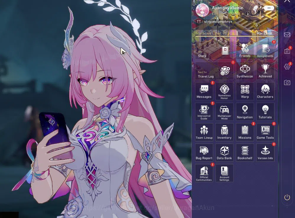 Honkai Star Rail End Game ASIA|TL 70|12 Limited |[Black Swan,The Herta]+Sign image 1
